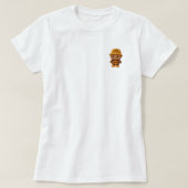 愛らしい「Less But Better」ベアTシャツ Tシャツ (デザイン正面)