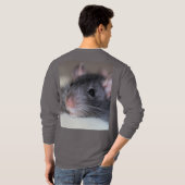 愛らしい Tシャツ (裏面フル)
