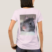 愛らしい Tシャツ (裏面)