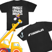 愛らしい「The Nug Life」少年用Tシャツ トドラーTシャツ