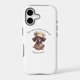 愛らしいDachshund Chef iPhone 11ケース