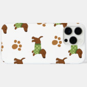 愛らしいDachshund iPhone 16 proの最大ケース Case-Mate iPhoneケース (裏面 (横))
