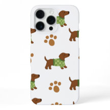 愛らしいDachshund iPhone 16 proの最大ケース