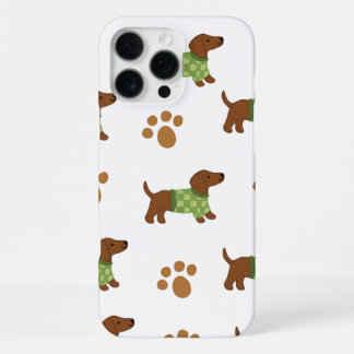 愛らしいDachshund iPhone 16 proの最大ケース Pro Maxケース