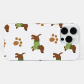 愛らしいDachshund iPhone 16 proの最大ケース iPhoneケース (裏面横)