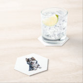 愛らしいHDアラスカンマラムートパピーポートレート- Embr ペーパーコースター (インサイチュ)