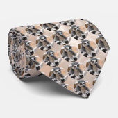 愛らしいLemur ネクタイ (ロール)