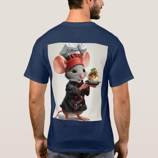 :愛らしいRabbit Tシャツデザイン:スタイルへ Tシャツ (裏面)