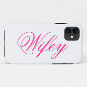 愛らしいWifey iPhone 5ケース Case-Mate iPhoneケース (裏面(横))
