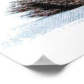 愛らしく可愛いラグドール猫 ポスター (角)