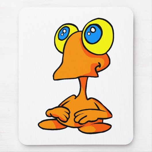 愛らしく大きい注目されたエイリアン マウスパッド (正面)