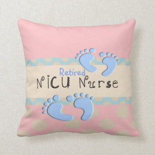 愛らしく退職したなNICUのナースの枕 クッション