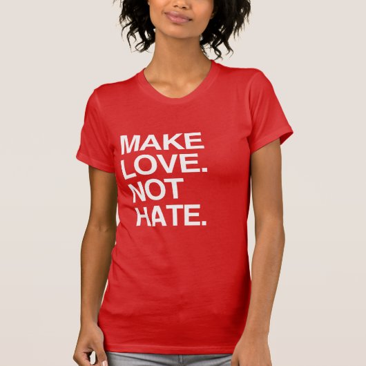 愛をこめてハートを伝えよう Tシャツ (正面)