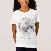 愛をこめて思い出のフォトコラージュTシャツ(子供用) Tシャツ (正面)