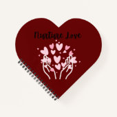 愛をはぐくむ ノートブック (正面)