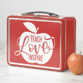 愛をインスパイア教えて下さい メタルランチボックス (インサイチュ)