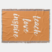 愛をインスパイア|を感動的な句教えて下さい スローブランケット (正面)