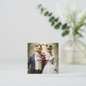 "愛をキャッチ！カエルのような結婚式の物語" エンクロージャーカード (スタンド正面)