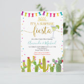 愛をタコで語ろう カップル 婚約 サボテン フィエスタ 招待状 (スタンド正面)