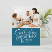 愛をバブルから青い写真へ シーズンカード (スタンド正面)