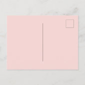 愛をパリで見つけたフランスのバレンタインデー ポストカード (裏面)