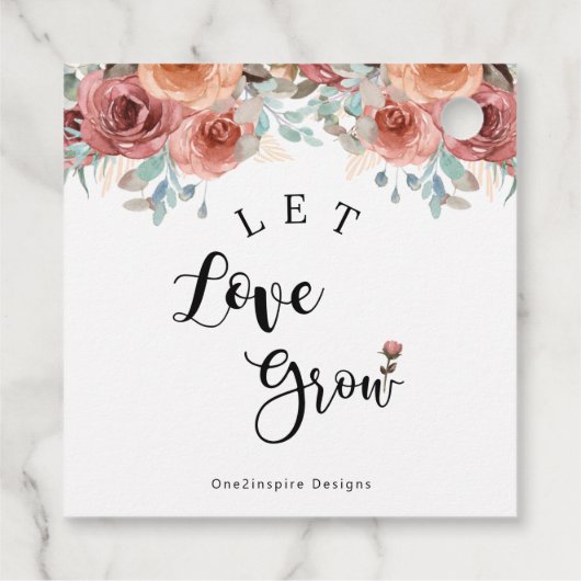 愛をユニーク成長させよう、Etherealフローラ、スクリプト フェイバータグ (裏面)