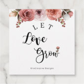 愛をユニーク成長させる,赤面フローラ,スクリプト フェイバータグ (裏面)