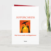 愛を与え示すハート シーズンカード (裏面)