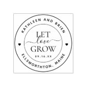 愛を伸ばすスクリプト ラバースタンプ (インプリント)