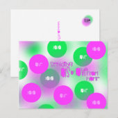 愛を何度も家から送り出す ポストカード (正面/裏面)