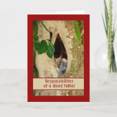 愛を分かち合う父の日のカード カード (正面)