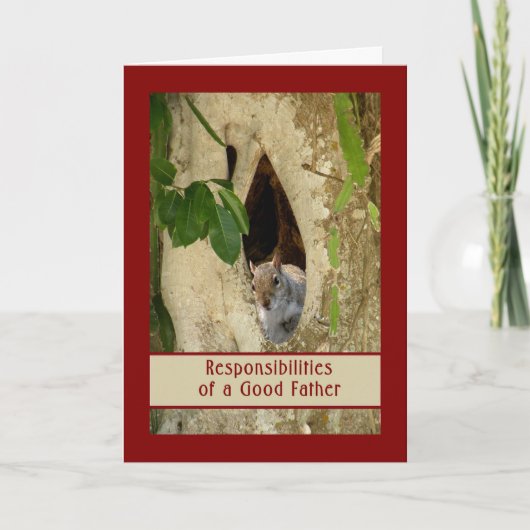 愛を分かち合う父の日のカード カード (正面)