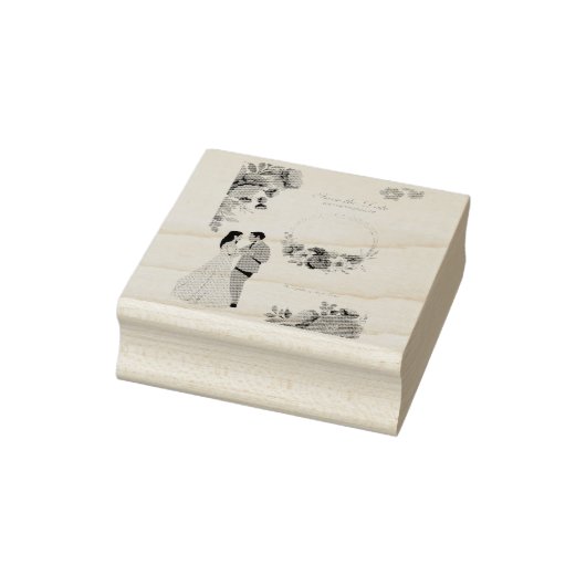 「愛を創造する – 旅は穀物から始まる ラバースタンプ (スタンプ)