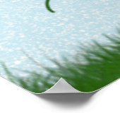 愛を告白する可愛いラディバ絵画グ ポスター (角)