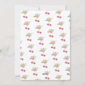 愛を届けるバレンタインデーのカード シーズンカード (裏面)