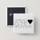 愛を広げて下さい 缶バッジ (正面&裏面)