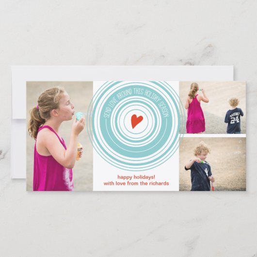 愛を広げて x3 シーズンカード (正面)