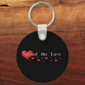 愛を広げよう キーホルダー (正面)