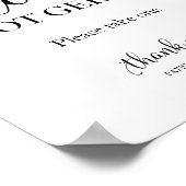 愛を広げるジェームズハンドサニタイザー好意サイン ポスター (角)