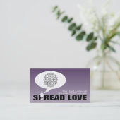 愛を広げる友人のステッキの姿を参照 名刺 (スタンド正面)