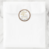 愛を広げる ハンドサニタイザー 木製 感謝の気持ちを表すギフト ラウンドシール (バッグ)