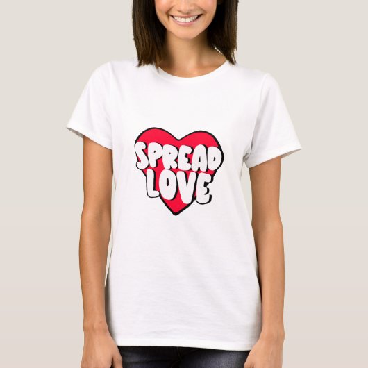愛を広げるTシャツ Tシャツ (正面)