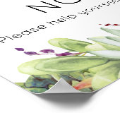 愛を広めよう ばい菌を広めるな ジューシー ウォーターカラー ポスター (角)