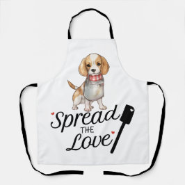 愛を広めるビーグル エプロン