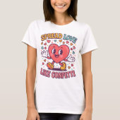 愛を広める紙吹雪 Tシャツ (正面)
