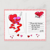 愛を広める ポストカード (正面)