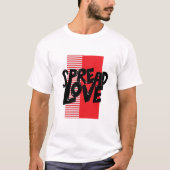 愛を広める Tシャツ (正面)