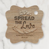 愛を広め素朴結婚る フェイバータグ (裏面)