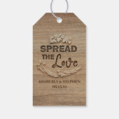 愛を広め結婚る ギフトタグ (裏面)