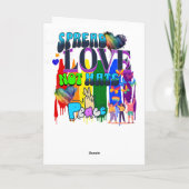 愛を広め、憎しみではない | 6月はプライド月 カード (裏面)